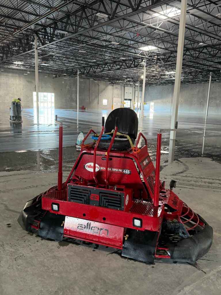 large scale retail store polished concrete south jordan